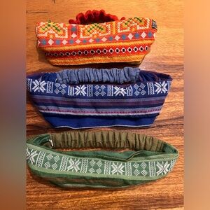 Boho Headbands - Set of 3